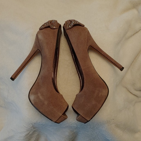 P-Stila Bow Peep Toe - Picture 5 of 6